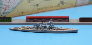 Kreuzer "Admiral Scheer" beige Decks (1 St.) D 1945 Hansa S 115